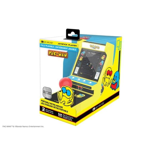 Min Arcade - Joystick Spelare Bärbar Pac-Man