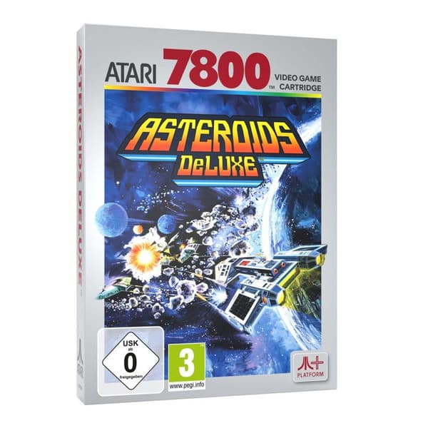 Atari Asteroids Deluxe - Klassisk Arcade Videospil Retro Rummaskine