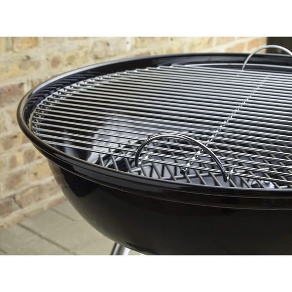 WEBER Kulgrill COMPACT KETTLE Ø47cm - Stegeoverflade: 43,5cm - Sort