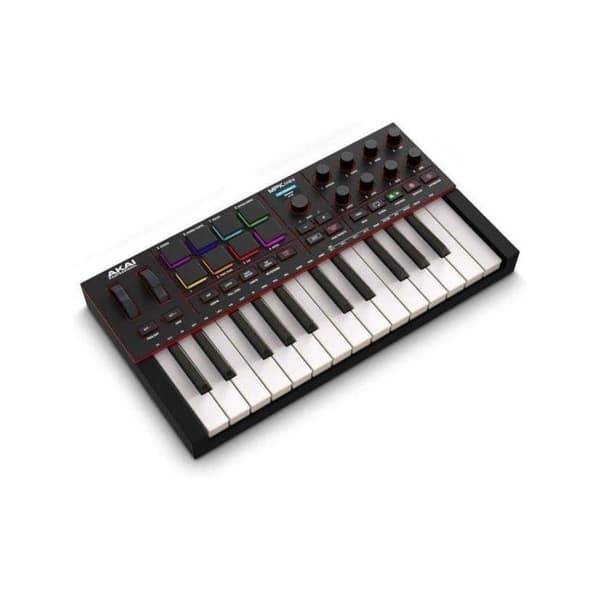 Akai MPK Mini IV MIDI-controller 25 Taster USB-C RGB Pads 8 Tildelbare Knobs