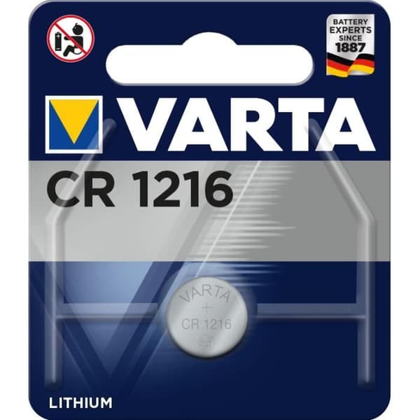 CR1616 lithium knapcelle - 1 stk