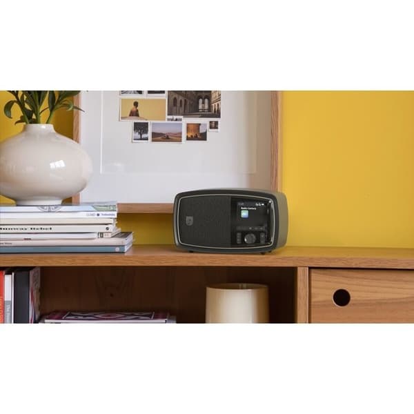 Radio Philips bærbar Century TAV2000DB Sort