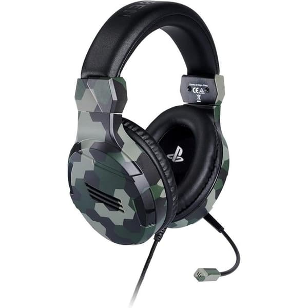 Spelheadset - BIGBEN INTERACTIVE - Stereo - Kabel - Grön - Över-örat