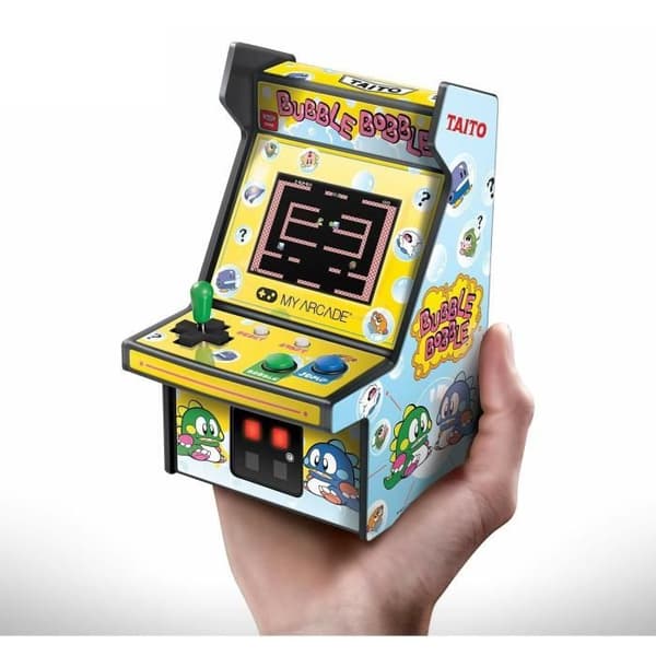Retro Mini Arcade Spilmaskine - My Arcade - BUBBLE BOBBLE
