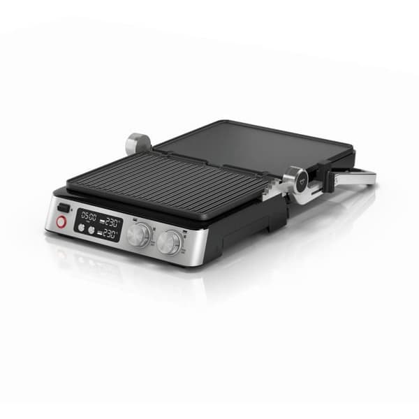 Multifunktionsgrill - BRAUN - Multi Grill 7 - 2000 W - 3 varmeindstillinger - Sort / Stål