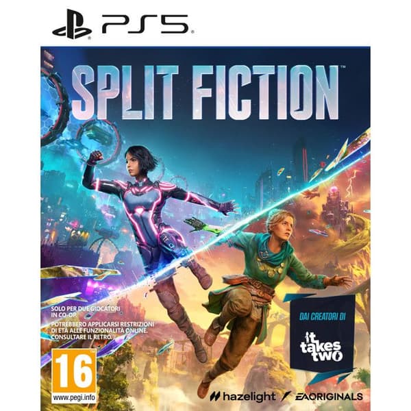 Split Fiction PS5 Videospil Action Eventyr Co-op Multiplayer - Electronic Arts