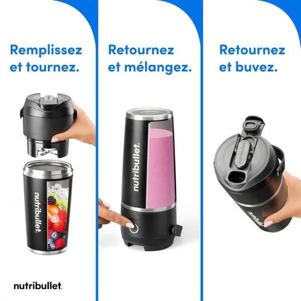Blender - NUTRIBULLET - Flip - NBP106B - Sort