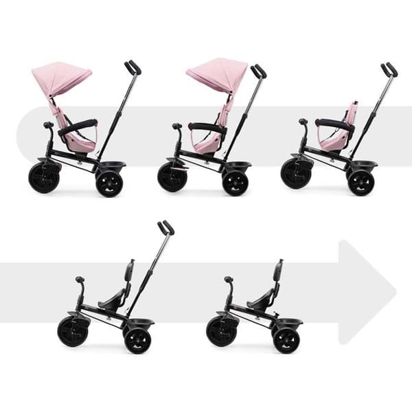 Tricycle - KINDERKRAFT - FREEWAY 2 - justerbar - lyserød