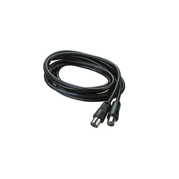 Poly Pool PP0620, F Plug, F Plug, Suora, Suora, 2 m, Musta