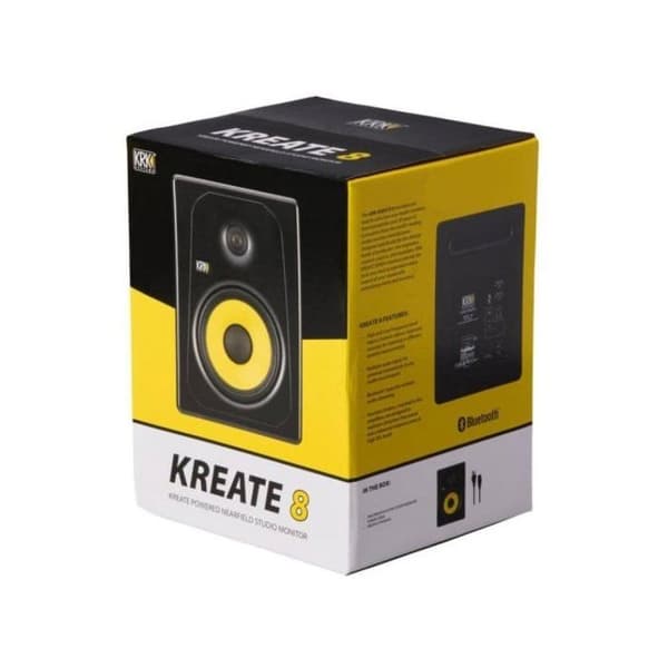 Aktiv Studiemonitor KRK KREATE 8 Bluetooth 8 Tommer 100W Bass Reflex
