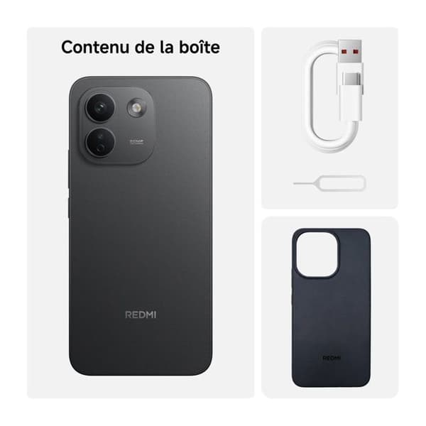 REDMI Note 17 Pro Max 5G - Smartphone - 8+512 GB - Batteri 9210 mAh - Sort