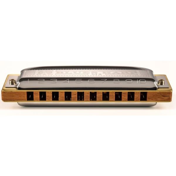 Hohner Blues Harp MS D munspel med förvaringslåda