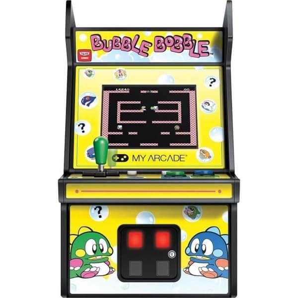 Retro Mini Arcade Spilmaskine - My Arcade - BUBBLE BOBBLE