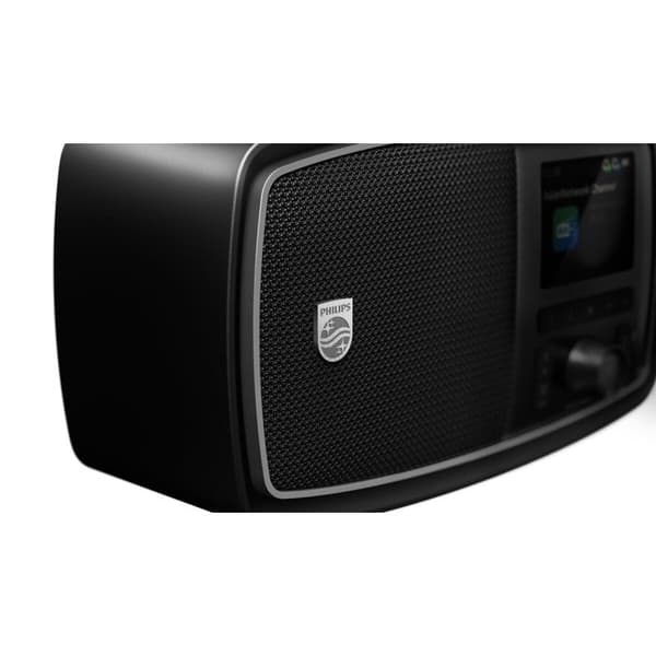 Radio Philips bærbar Century TAV2000DB Sort
