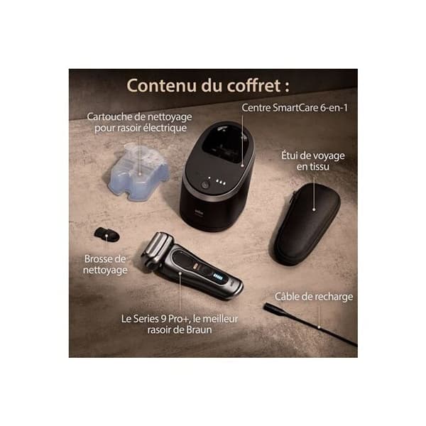 Braun Series 9 Pro+ 9565cc herrrakapparat Grå