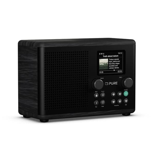Radio Pure Classic H4i Sort