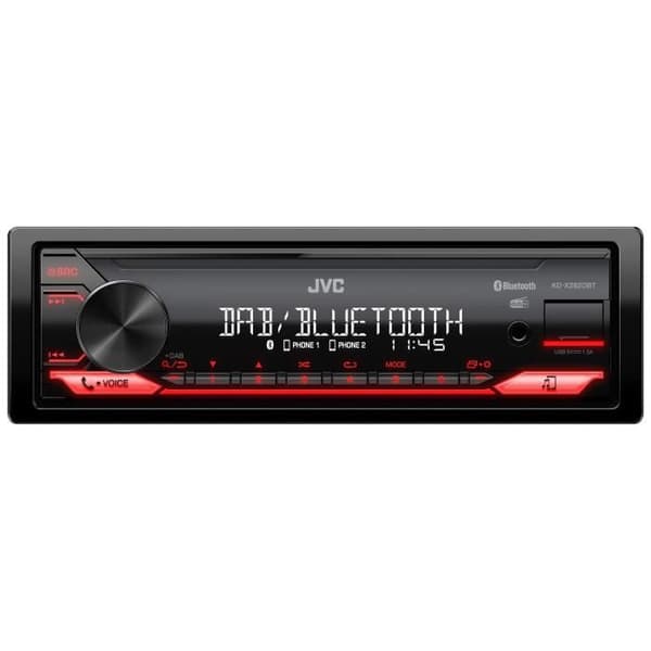 JVC Autoradio - KD-X282DBT - USB - Bluetooth - DAB+
