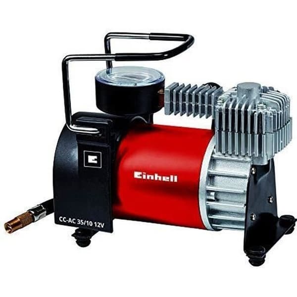 Compresser - Einhell - CC-AC 35-10 - 12 V - Strøm 35 l/min - Manometer 10 Bar