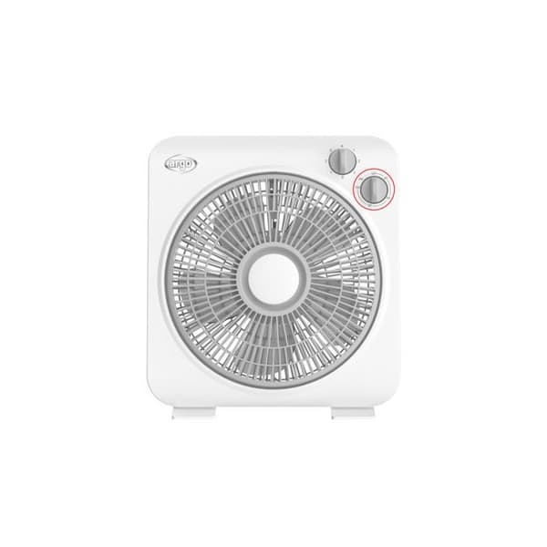 Hemmav ventilator med blad Argoclima 398200038 Vit