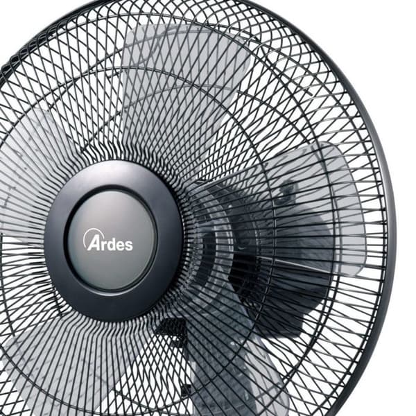 Ventilator - Ardes - AR5S31 - 30 cm - Sort med kromknapper - Elektrisk