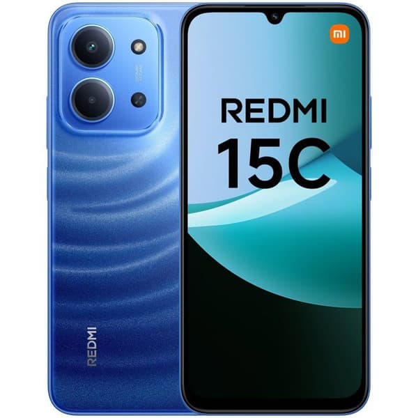XIAOMI - Redmi Note 15C - 4 / 256 Go - Mörkblå