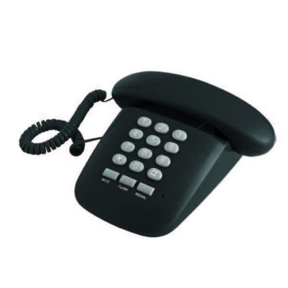 Analog telefon - BRONDI - Sirio - Sort