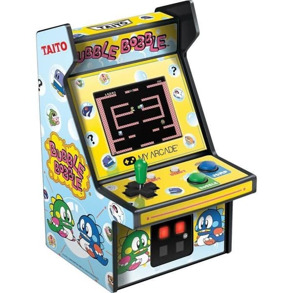 Retro Mini Arcade Spilmaskine - My Arcade - BUBBLE BOBBLE
