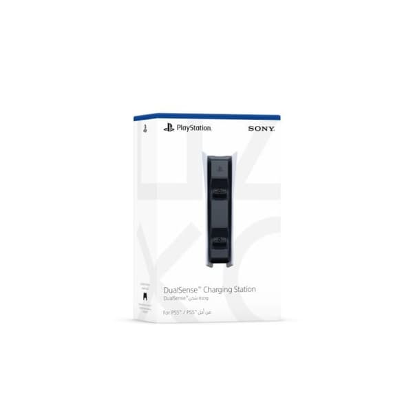 Ladestation til DualSense PS5 Hvid/Hvid - Controlleroplader - Officiel PlayStation