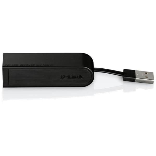 D-LINK USB 2.0 til Fast Ethernet 10/100 Mbps-adapter - DUB-E100