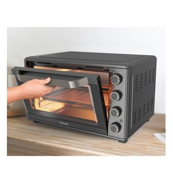 Black+decker Fire 45l 2000w grå - BXOV4500E