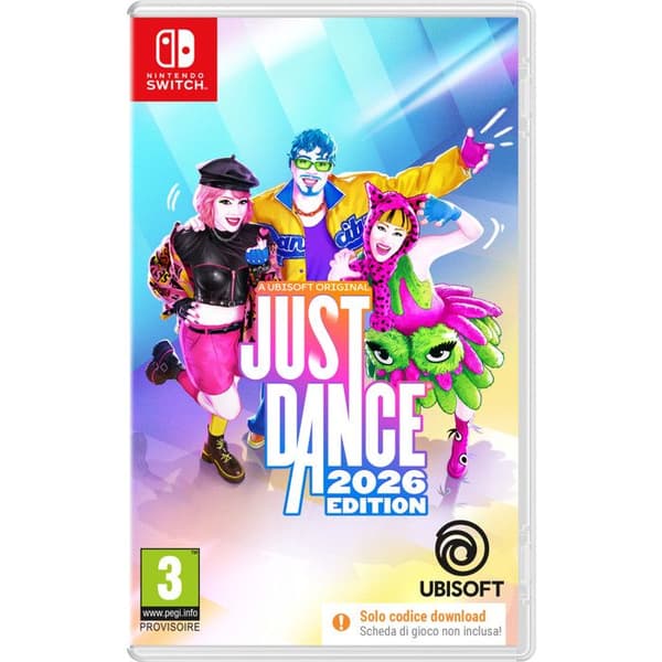 Ubisoft Just Dance 2026 Standard Nintendo Switch Spil Dans Multiplayer