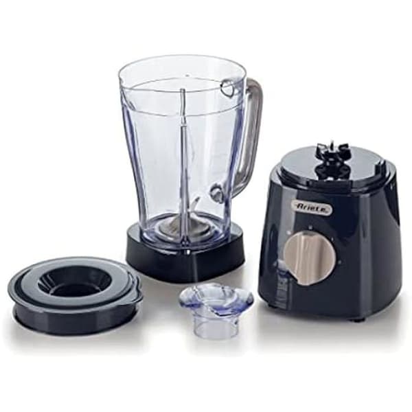 Ariete Breakfast Blender Mørkegrå 500W - 4 rustfri stålblade - Isknuserfunktion