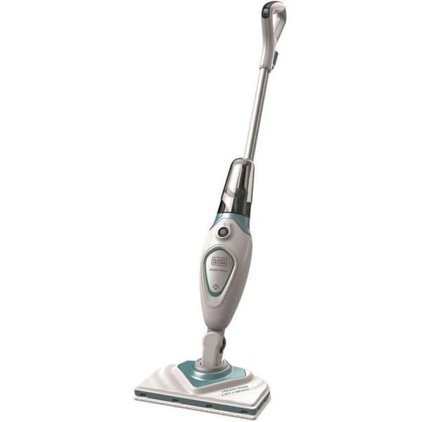 Dampmoppe - SORT + DEKKER - Dampmoppe FSM1616 - Variabelt flow - Deltahoved