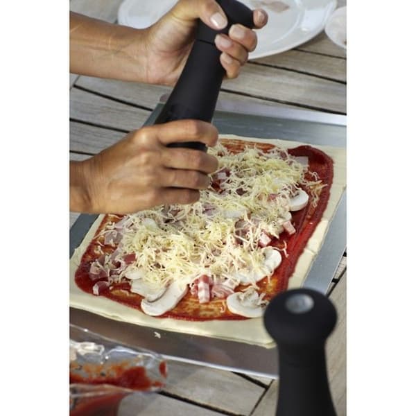 Rektangulær glaseret pizzasten