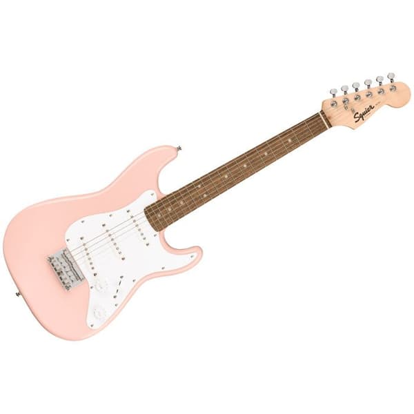Squier by FENDER Mini Stratocaster Shell Pink Elgitarr