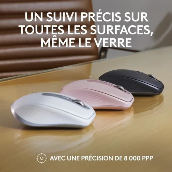 Hiiri - Langaton - Logitech - MX Anywhere 3S - Grafiitti
