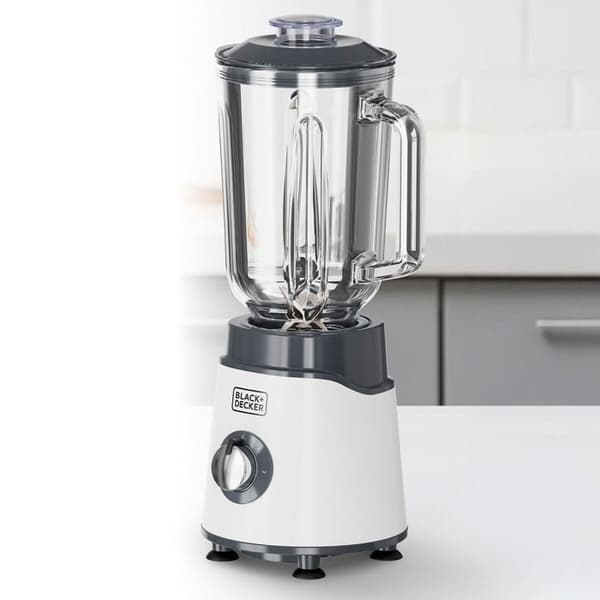 Blender Black & Decker BXJB1002E Vit/Svart
