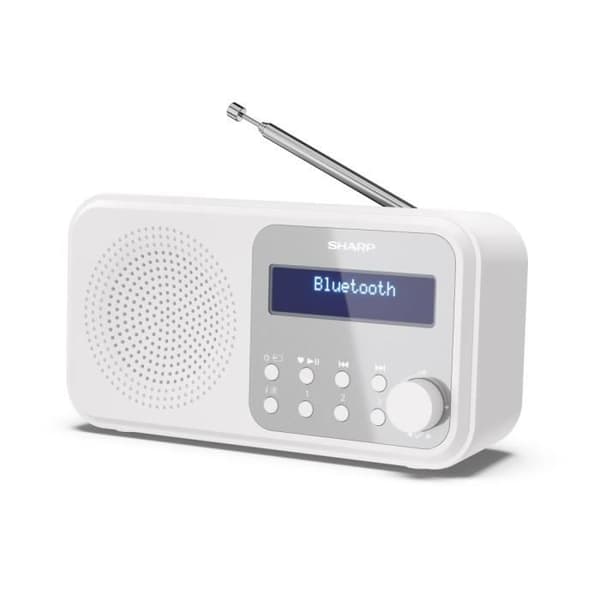 Radio Portabel - SHARP - DR-P420 - DAB/DAB+/FM - Bluetooth - USB/Driftkraft