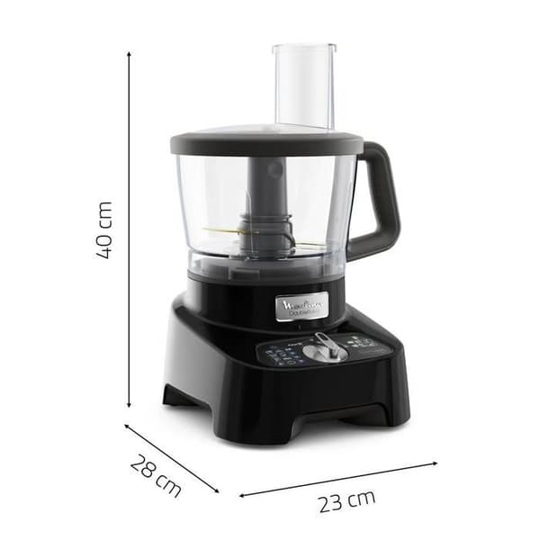 Moulinex Multifunktionsrobot, Double Force, 8 tilbehør, 6 hastigheder, FP821811