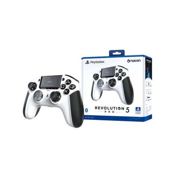 NACON Revolution 5 Pro Gamepad Trådløs Sort/Hvid til PC PS4 PS5