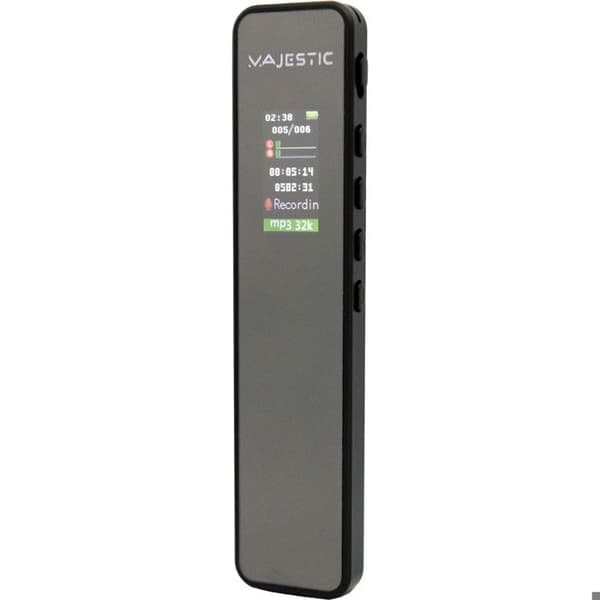 Stemmememo - MAJESTIC - Voice - Sort - 16 Go - USB-C
