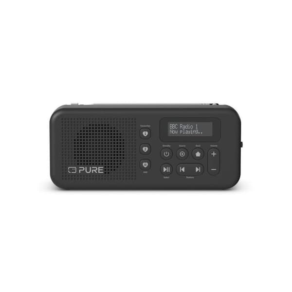 Radio Pure Elan Move - Bærbar DAB+ & FM med Bluetooth, Sort