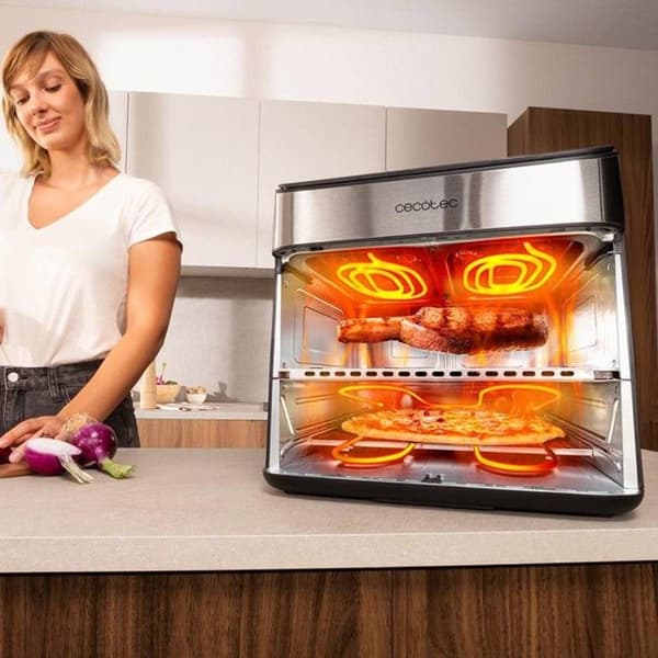 Luftfritös - CECOTEC - Cecotec 18L - 2700W - Kapacitet 9L - Snabb tillagning