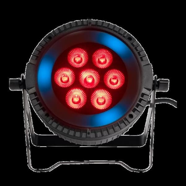 "PAR LED Vask Projektor 7x 6W + LED Ring - Algam Lighting LAL PARWASH76-RING"