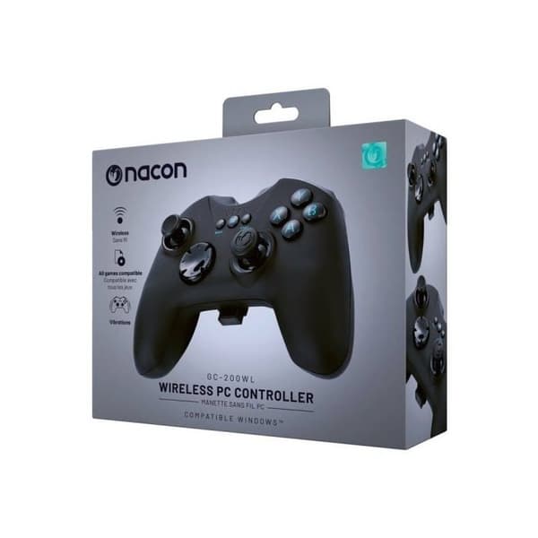 Gamepad - NACON - PCGC-200WL - Trådløs - Vibration - Sort