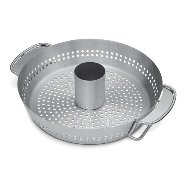 Kogestøtte til Weber kylling - GBS - Rustfrit stål - Grå