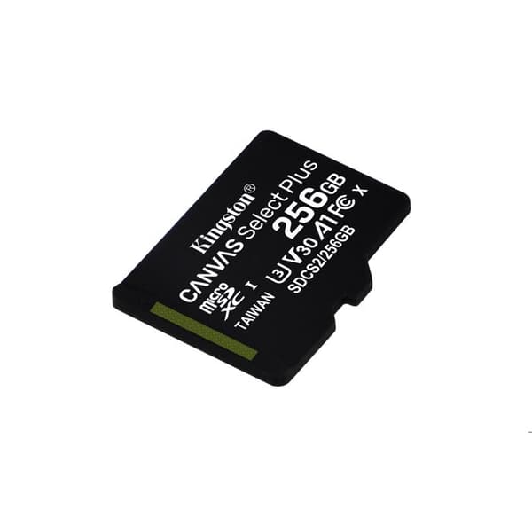 KINGSTON Canvas Select Plus 256 GB A1 / Video Class V30 microSDXC UHS-I hukommelseskort