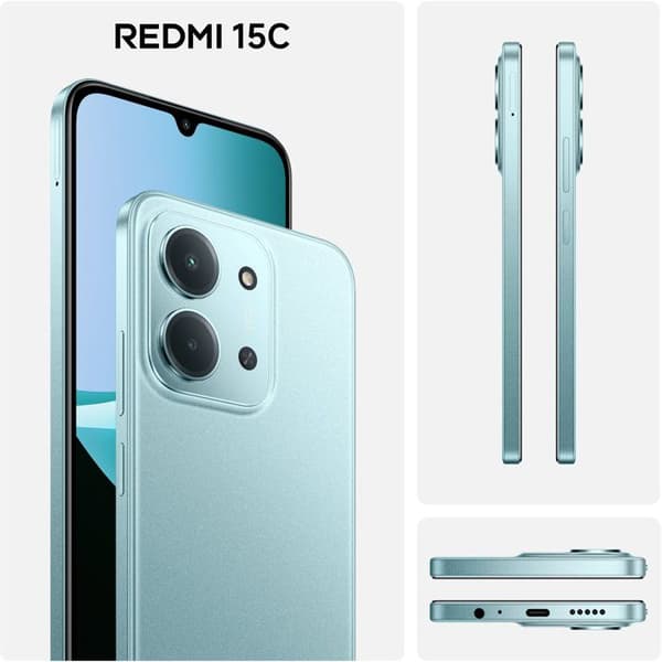 XIAOMI - Redmi Note 15C - 4 / 256 GB - Mintgrøn