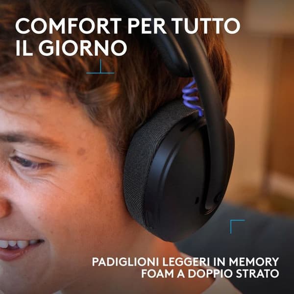 Spelheadset - Trådlös - Logitech G - G325 - Svart