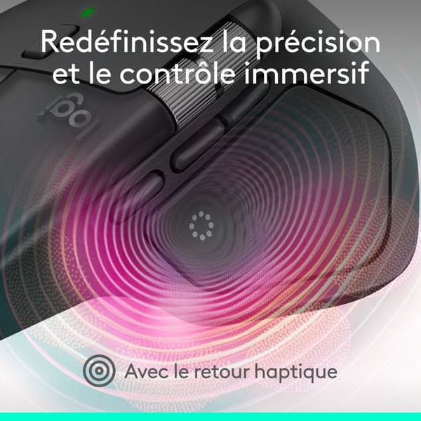 Langaton hiiri - Logitech - MX Master 4 - Ergonominen - Grafiitti